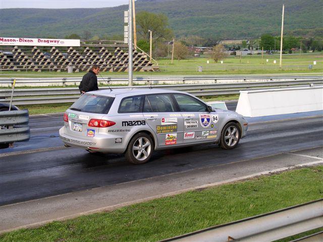 Danny Yanda gets ready to do battle at Mason Dixon Dragway